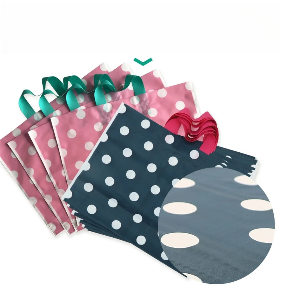 48pcs Frosted Polka Dot Tote B - Wedding/Event Supply Store review and price