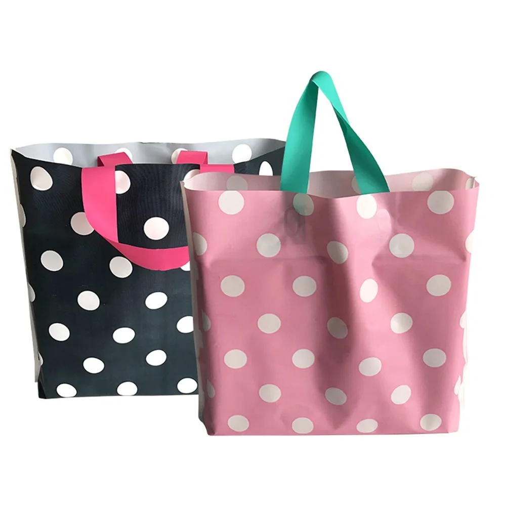 48pcs Frosted Polka Dot Tote B - Wedding/Event Supply Store review and price