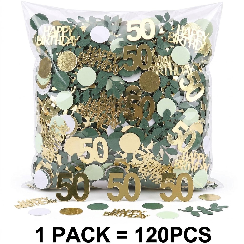 120 Gold Number Birthday Confe - Table Number Gold review and price