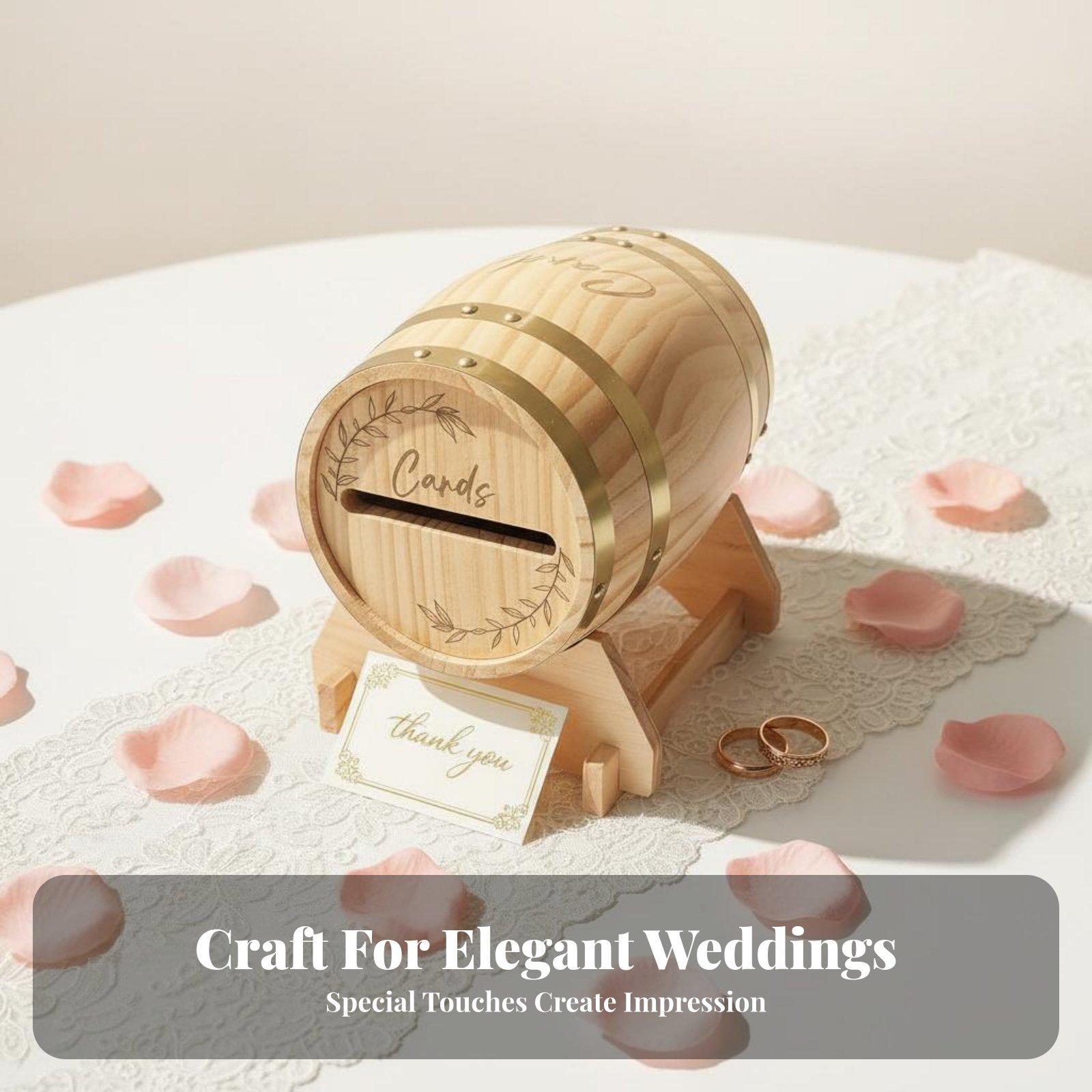 Large Wooden Card Box with Slo - Wedding Card Box review and price