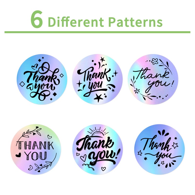 Laser Thank You Stickers Holog - Wedding Envelopes review and price