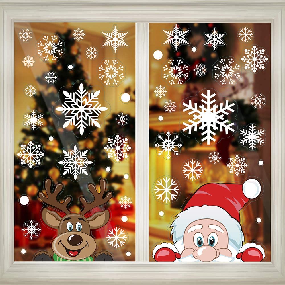 Christmas Window Clings Sticke - Wedding/Event Supply Store review and price