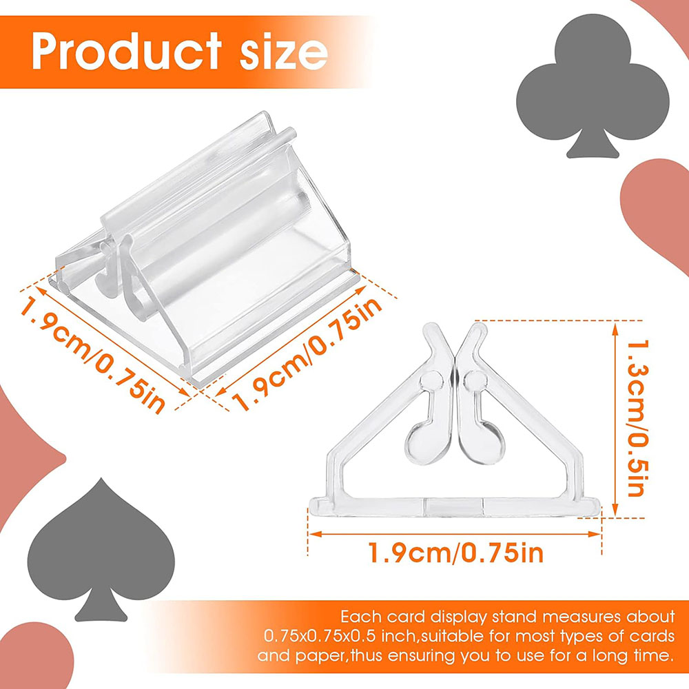 12/24/48Pcs Mini Clear Stands  - Table Number Gold review and price
