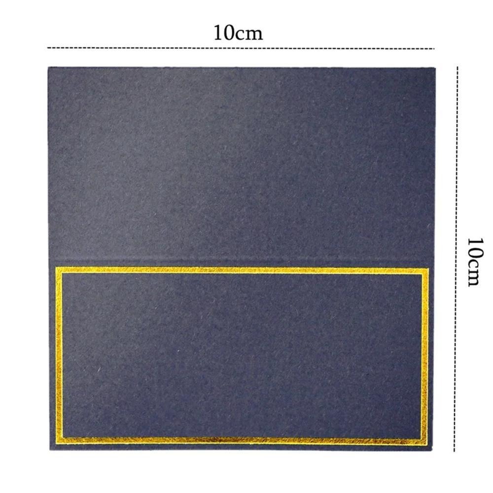 10/20/50pcs Black Gold Name Pl - Table Number Gold review and price